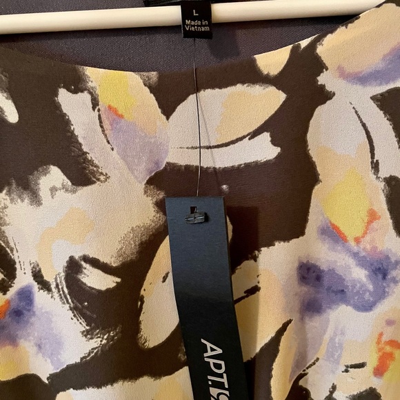 NWT Apt. 9 Belted Dress - Picture 3 of 3